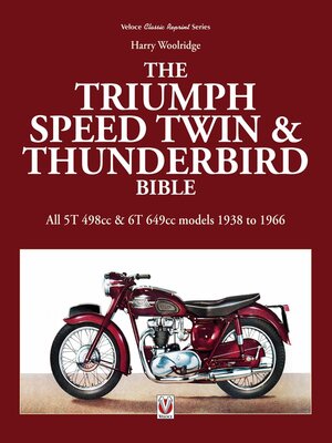 cover image of Triumph Speed Twin & Thunderbird Bible